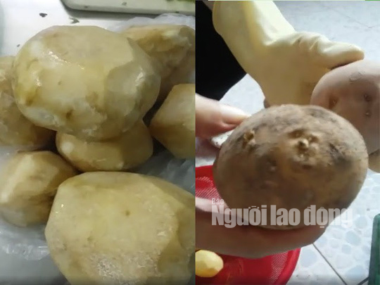 Sự thật việc trường mầm non bị tố cho trẻ ăn củ sắn mốc, khoai t&acirc;y l&ecirc;n mầm - Ảnh 1.