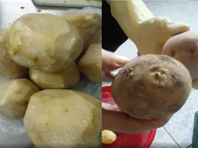 Sự thật việc trường mầm non bị "tố" cho trẻ ăn củ sắn mốc, khoai tây lên mầm