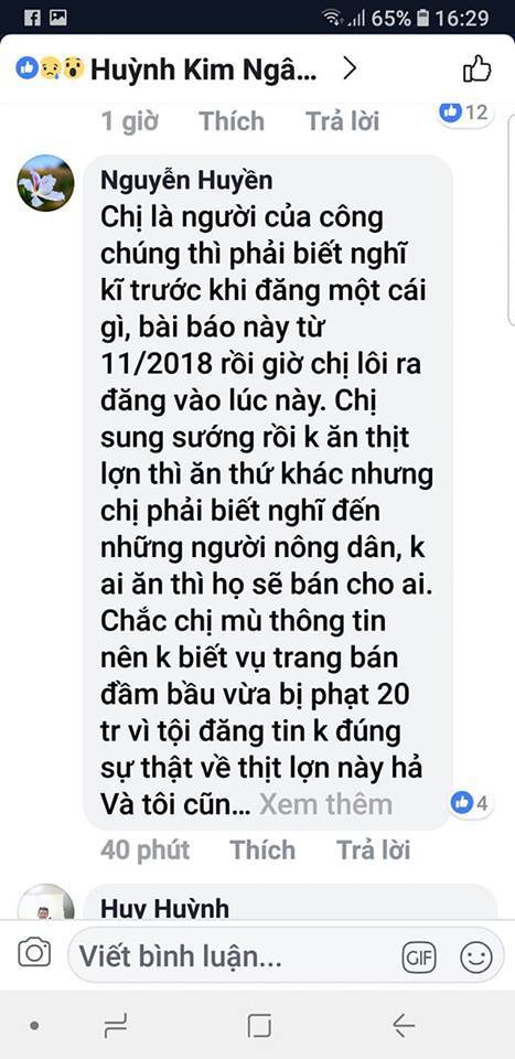 Ca sĩ Phương Thanh bị chỉ trích khi kêu gọi không ăn thịt heo - Ảnh 3.