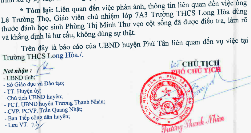 Th&ocirc;ng tin thầy gi&aacute;o đ&aacute;nh học sinh vẹo cột sống l&agrave; hư cấu - Ảnh 2.