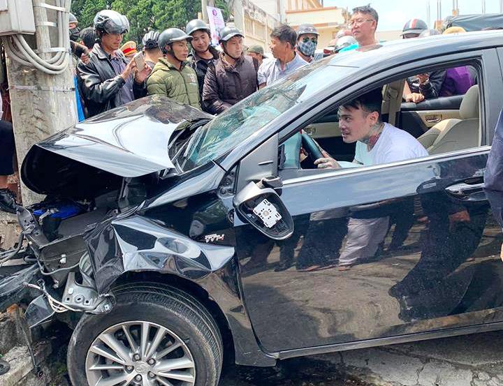 Thanh niên nghi ngáo đá gây tai nạn liên hoàn trên phố Đà Lạt