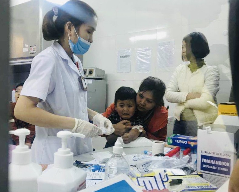 Nhiều trẻ em xét nghiệm sán lợn phải nhập viện điều trị