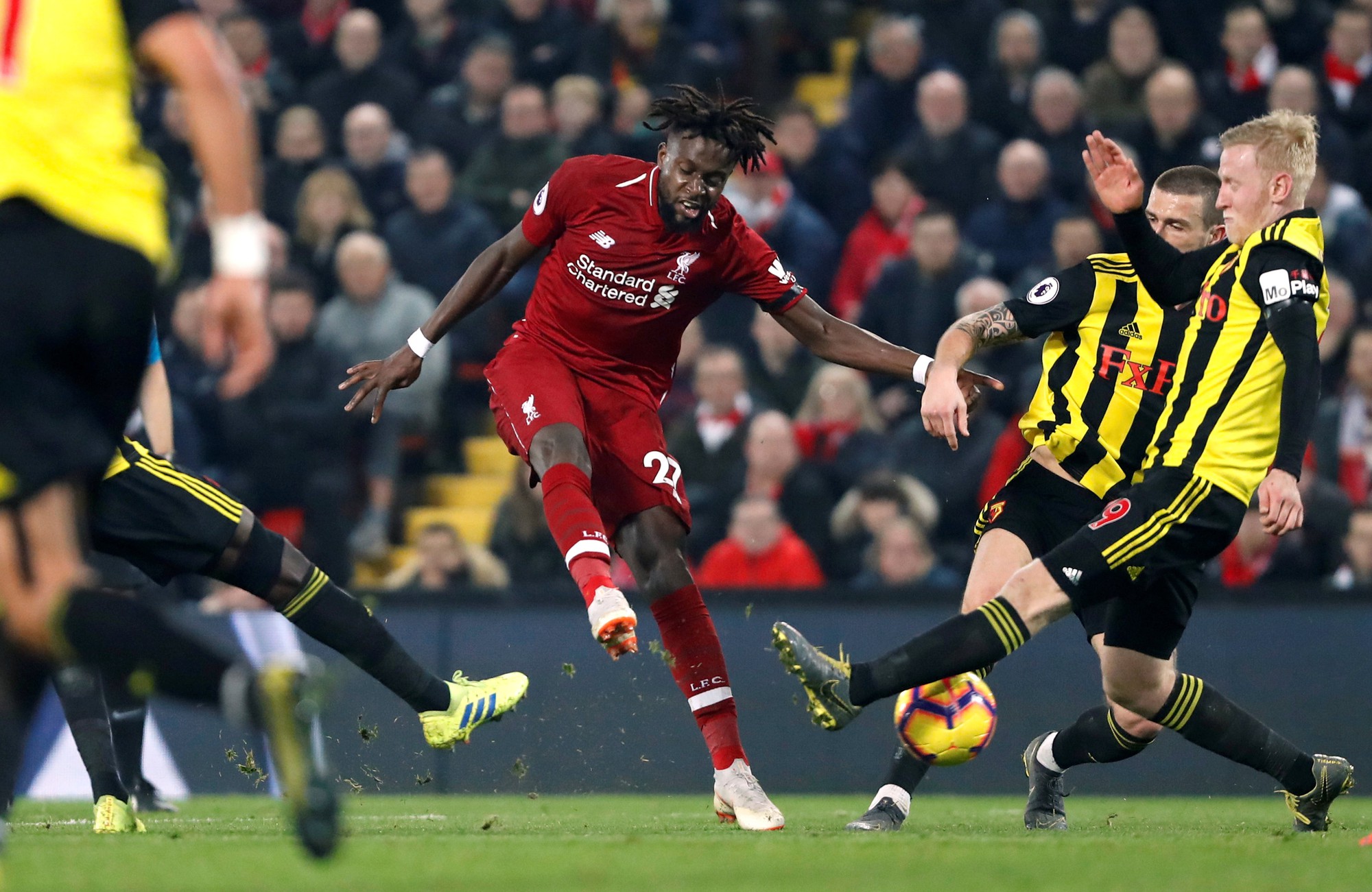 Liverpool dư sức hạ Everton nhờ Origi