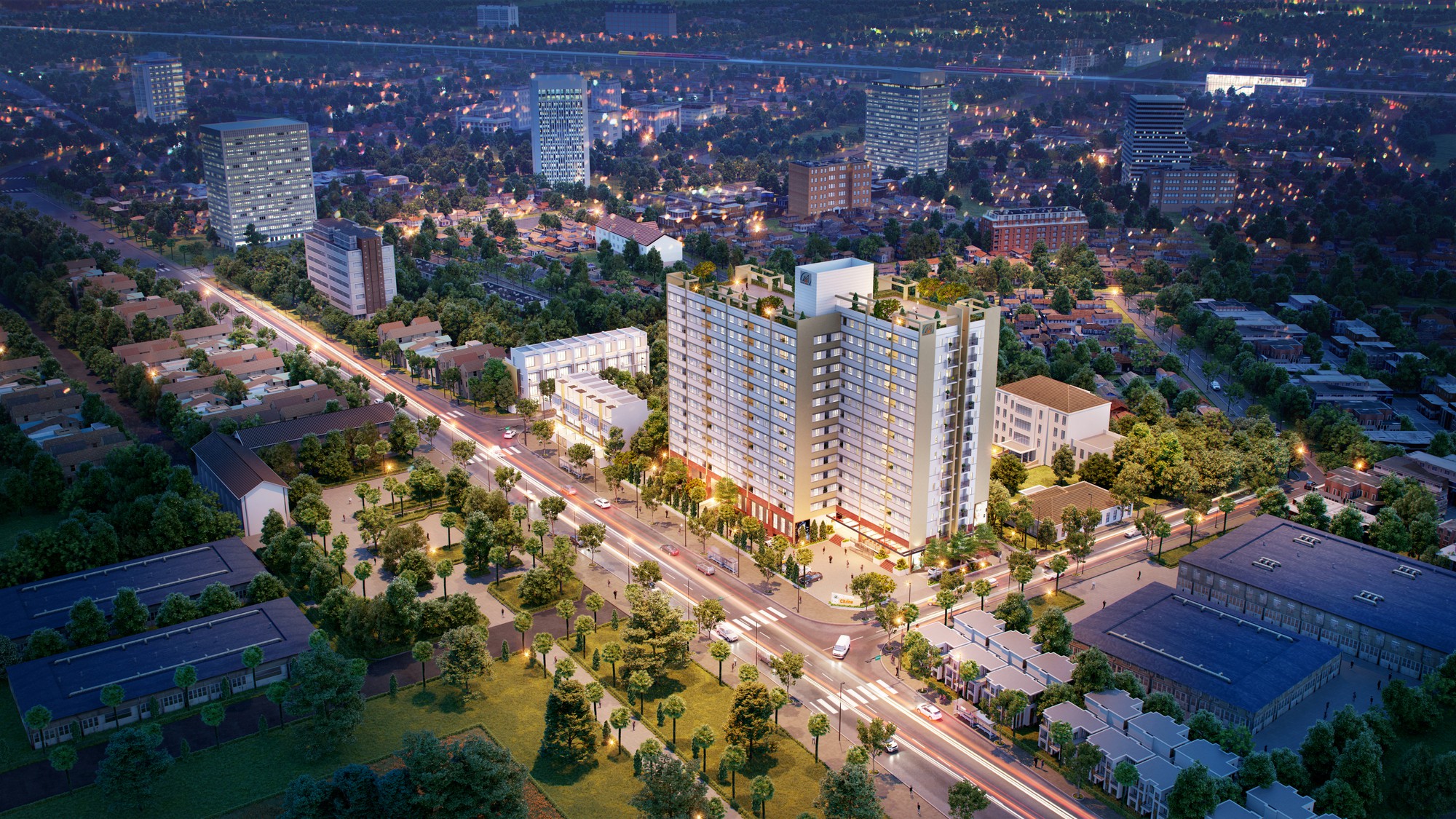 Dự án Citrine Apartment cất nóc vượt tiến độ