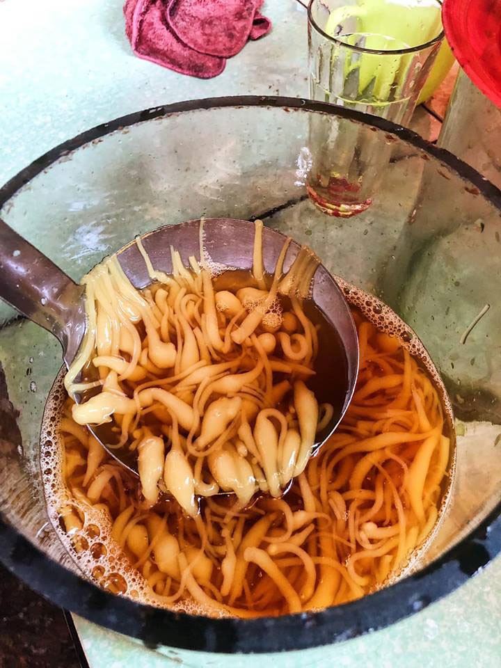 Chè tôm lạnh giải nhiệt mùa hè