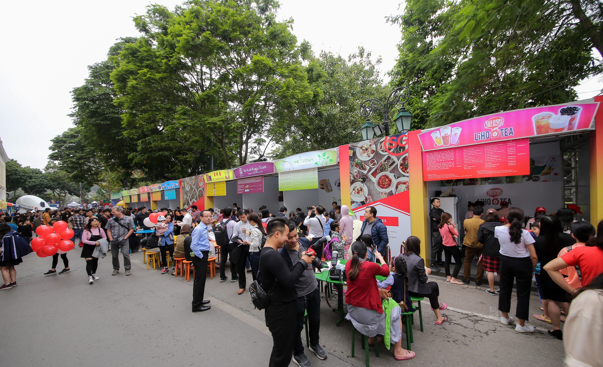 Rực rỡ Lễ hội Singapore 2019 tại phố đi bộ hồ Hoàn Kiếm - Ảnh 3.