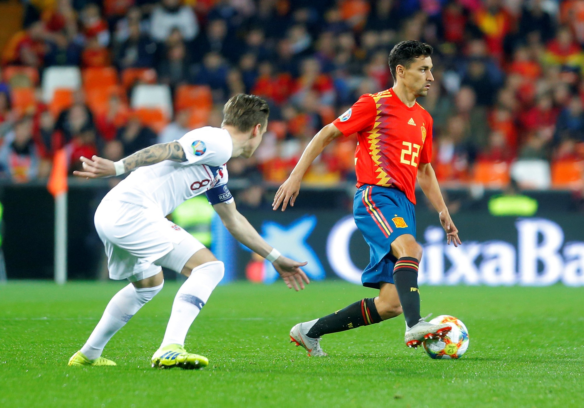 Morata thiếu duyên ghi bàn, Tây Ban Nha suýt trắng tay trước Na Uy - Ảnh 5.