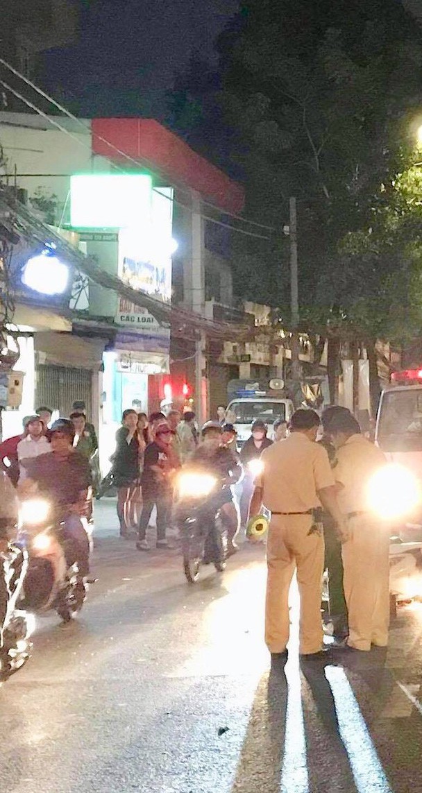 Một người bị xe rác cán tử vong trên đường Quang Trung, quận Gò Vấp