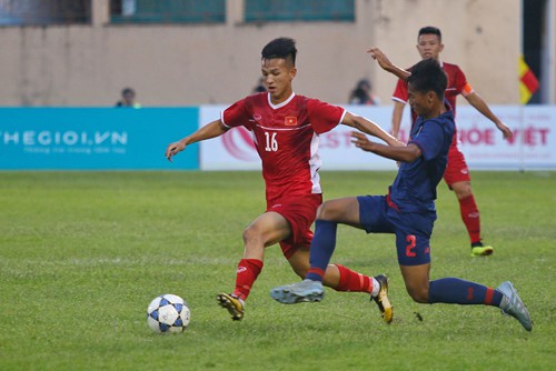 Lứa đ&agrave;n em Quang Hải đ&agrave;n &aacute;p, vượt trội U19 Th&aacute;i Lan - Ảnh 2.
