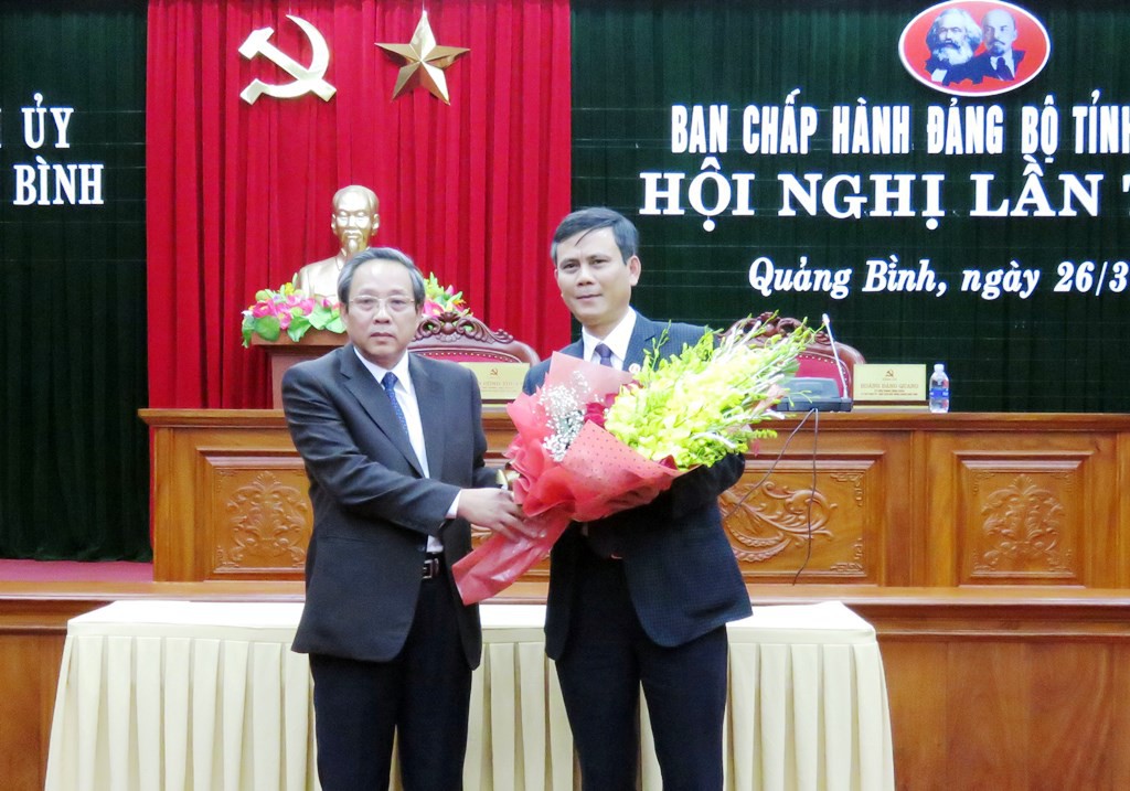 Quảng Bình có tân phó bí thư Thường trực Tỉnh ủy