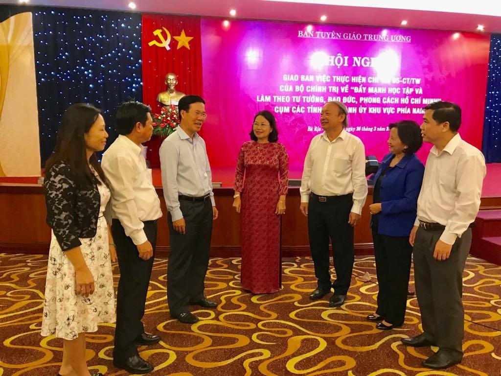 Ban Tuyên giáo Trung ương họp với các Tỉnh ủy, Thành ủy phía Nam