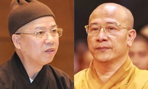 Thượng tọa Thích Thanh Quyết được giao giáo giới Đại đức Thích Trúc Thái Minh