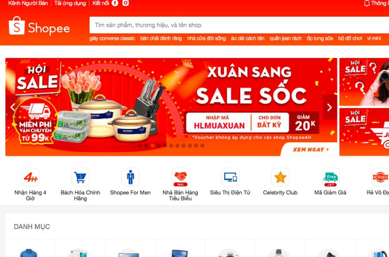Shopee thu phí, người bán hàng online "dọa" tăng giá