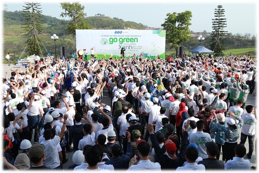 Tập đo&agrave;n FLC khởi động Go Green 2019 - Ảnh 2.