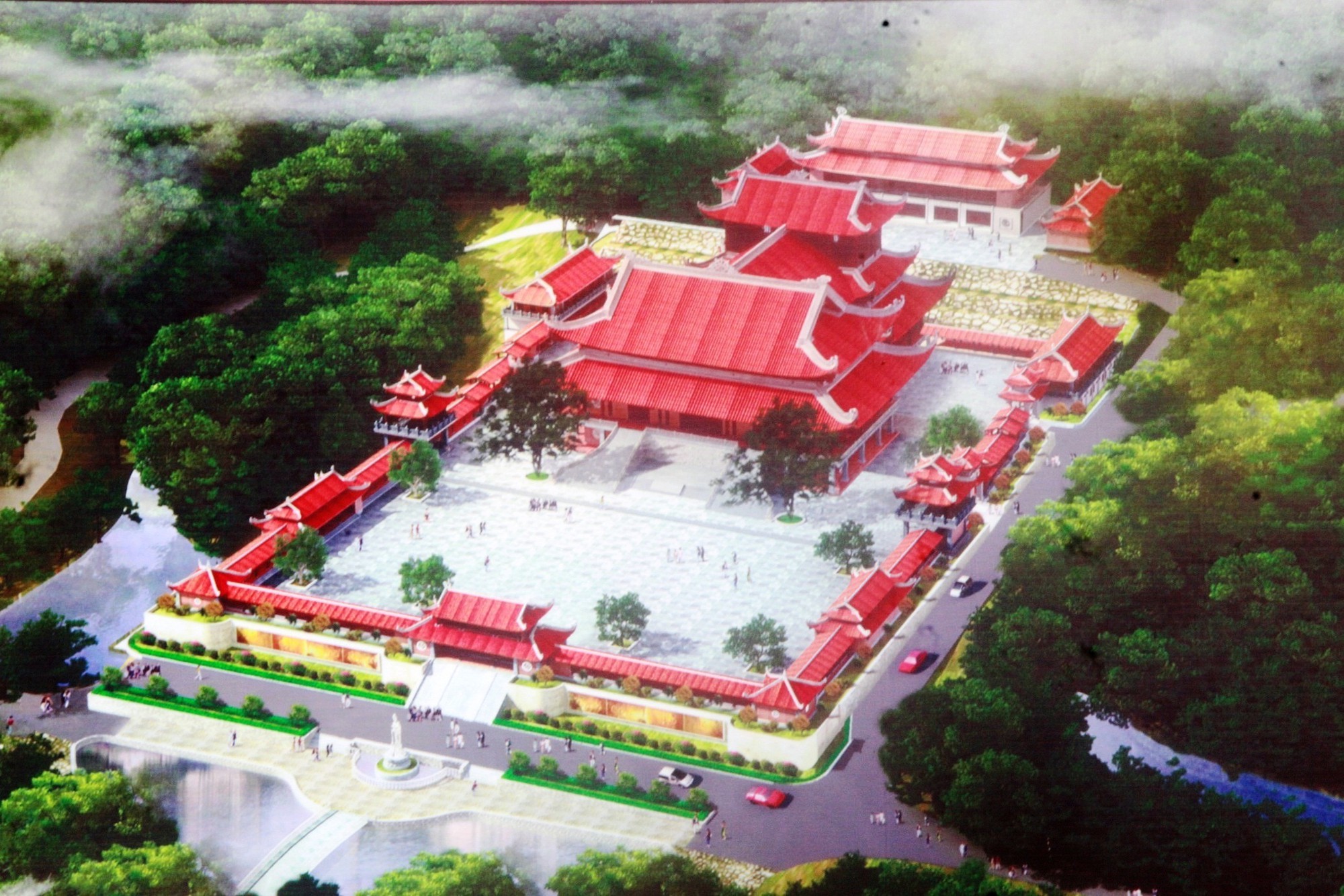 Ba Vàng từng khởi công "khu tâm linh" ngàn tỉ ở Quảng Nam