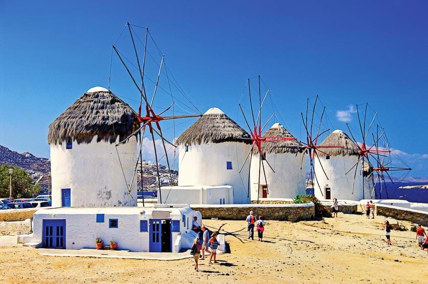 Phố biển độc nhất vô nhị ở Mykonos