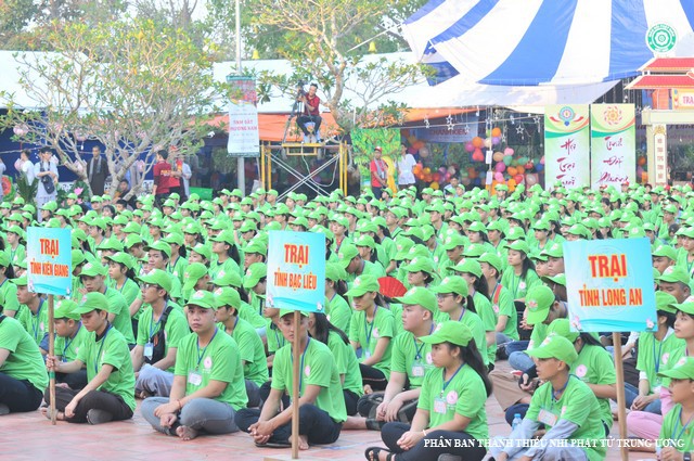 Hơn 1.500 bạn trẻ về Cần Thơ tham gia Hội trại &ldquo;Tuổi trẻ v&agrave; Phật gi&aacute;o&rdquo; - Ảnh 2.