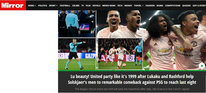 Báo chí Anh ngợi ca Man United sau kỳ tích hạ gục PSG - Ảnh 6.