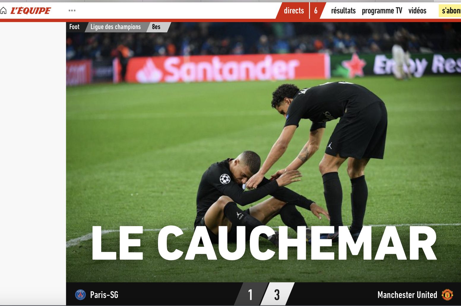 Báo chí Anh ngợi ca Man United sau kỳ tích hạ gục PSG