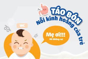 Khi táo bón trở thành nỗi kinh hoàng của trẻ, mẹ phải làm sao?