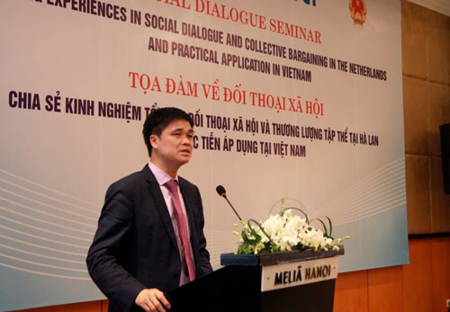 Thúc đẩy đối thoại xã hội và thương lượng tập thể