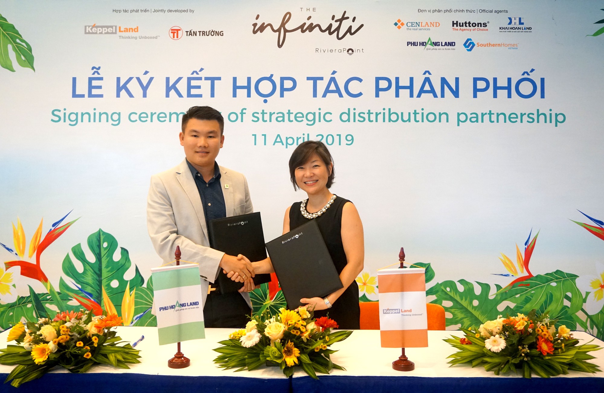 Phú Hoàng Land hợp tác với Keppel Land phân phối dự án The Infiniti