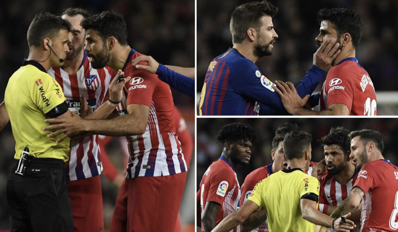 Xúc phạm mẹ trọng tài, Diego Costa bị treo giò hết mùa