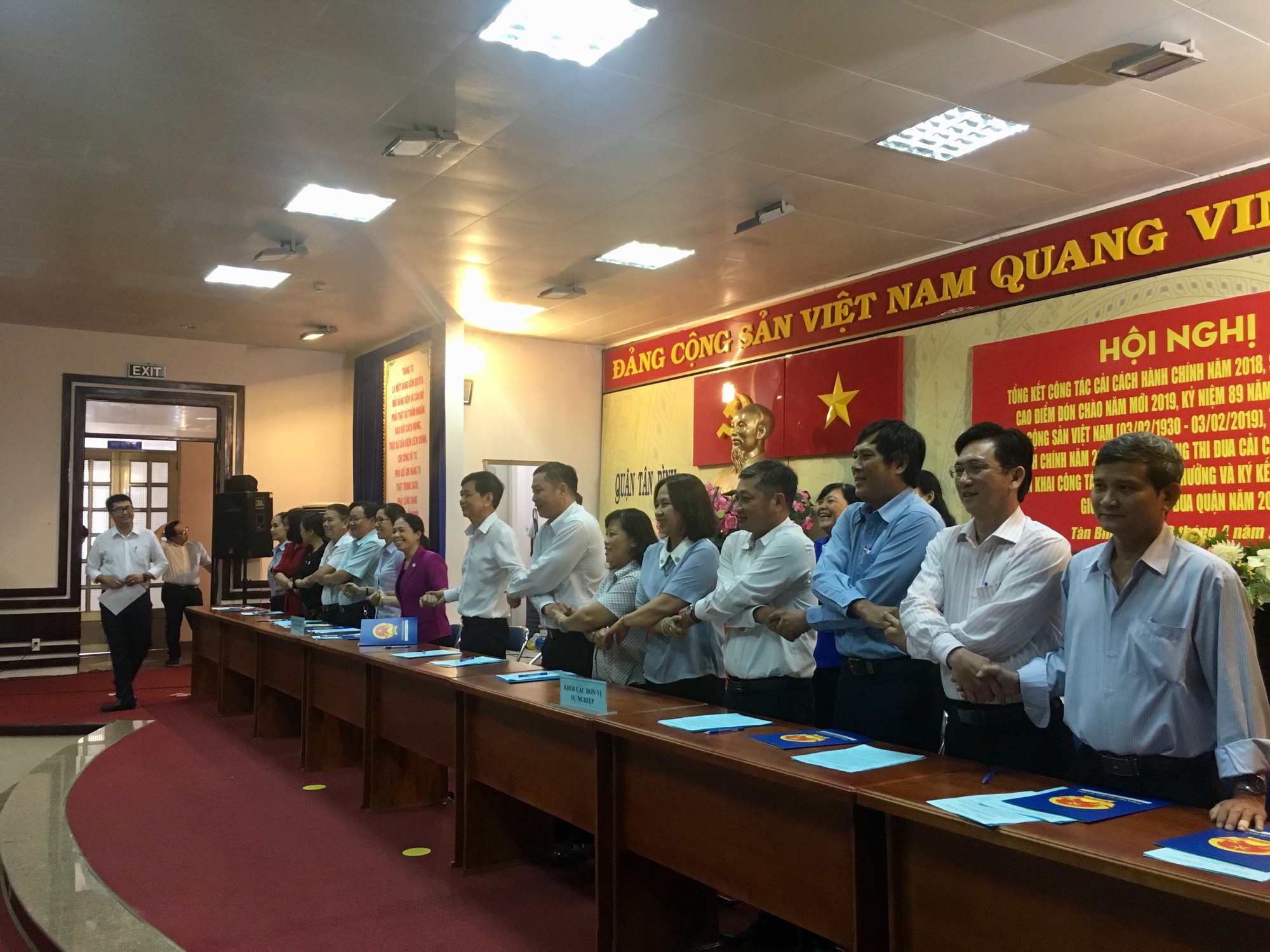 Gần 100% người dân Tân Bình hài lòng về cải cách hành chính