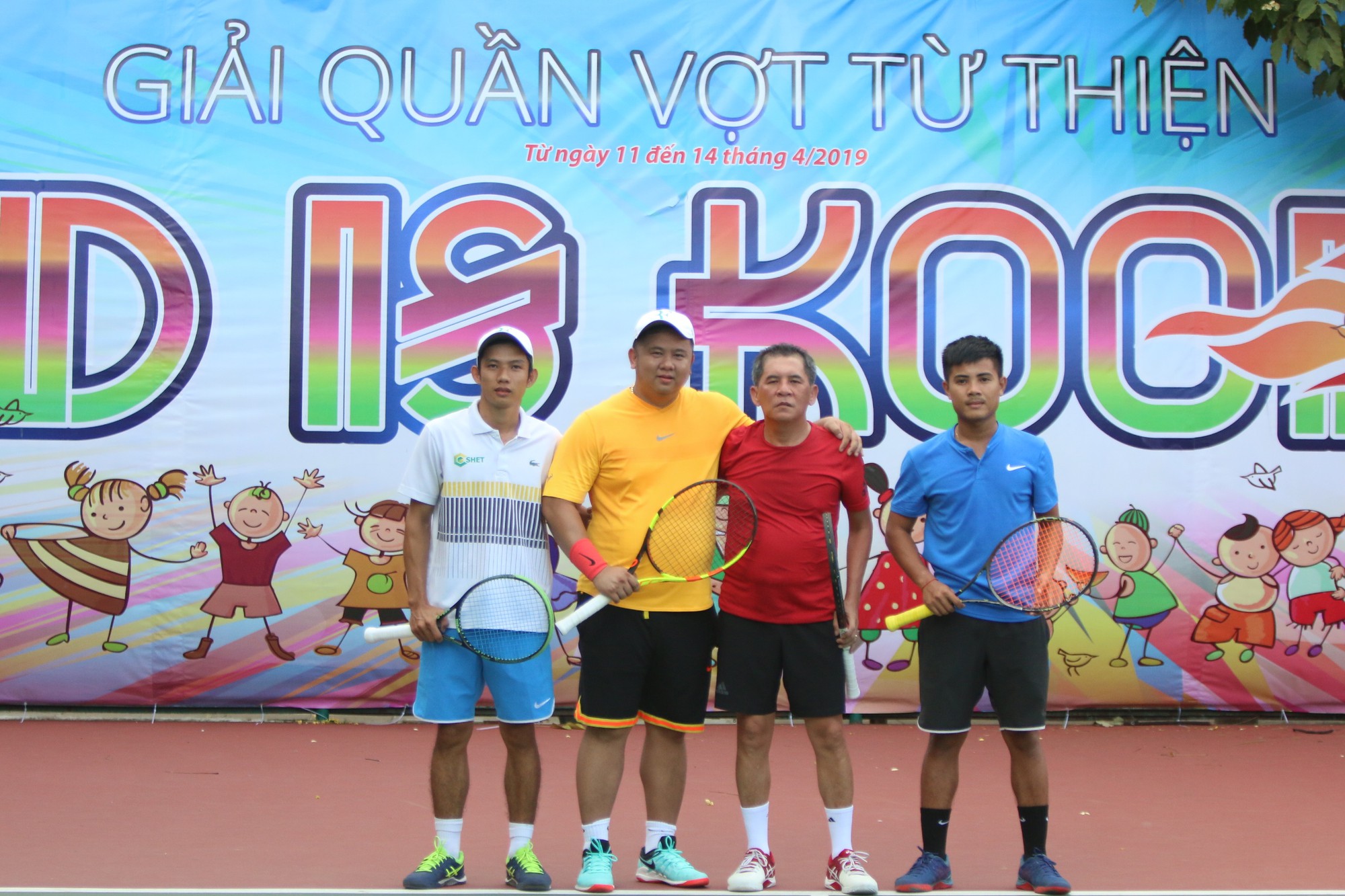 Quyên góp 160 triệu đồng từ Giải Tennis từ thiện “Kind is Kool” mở rộng
