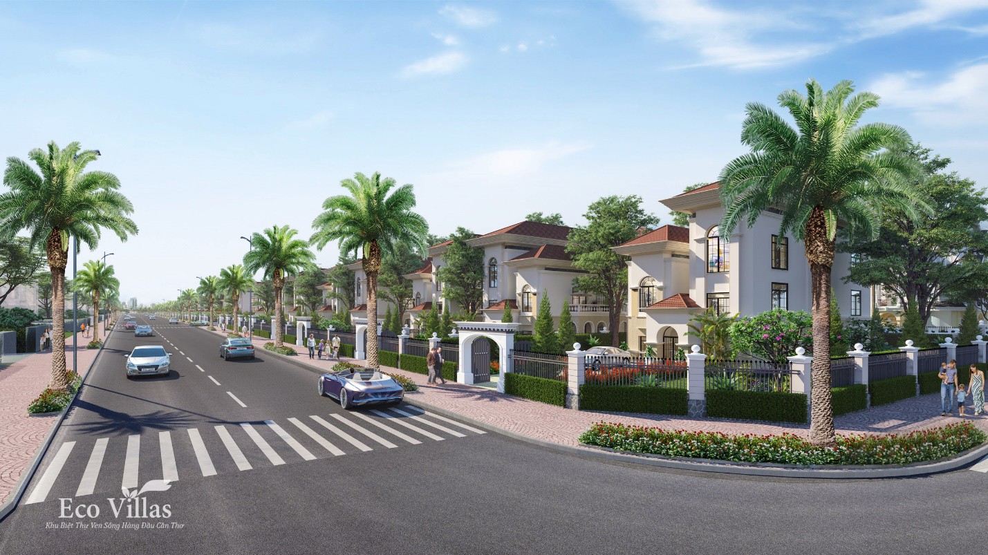 Hấp dẫn khu biệt thự ven sông Cần Thơ Eco Villas - Ảnh 4.