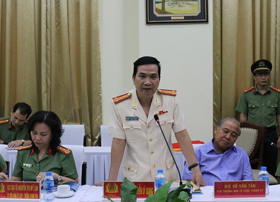 Đại tá Nguyễn Sỹ Quang làm Phó Giám đốc Công an TP HCM