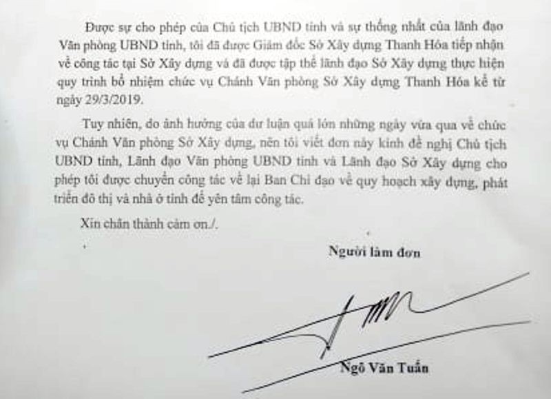 Ông Ngô Văn Tuấn đã quay về “ghế cũ” ở Văn phòng UBND tỉnh Thanh Hóa - Ảnh 2.