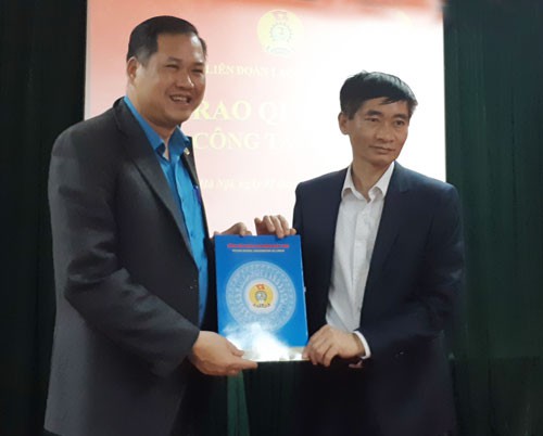 Ông Nguyễn Minh Dũng làm Trưởng Ban Tài chính Tổng LĐLĐ Việt Nam