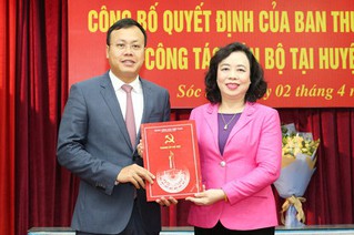 Con trai nguyên bí thư Hà Nội Phạm Quang Nghị làm phó bí thư huyện Sóc Sơn