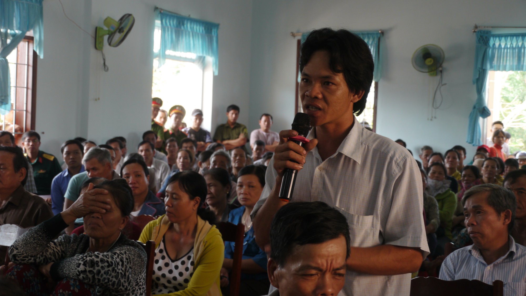 Bình Định: Người dân tiếp tục phản đối dự án điện trên đầm Trà Ổ - Ảnh 1.