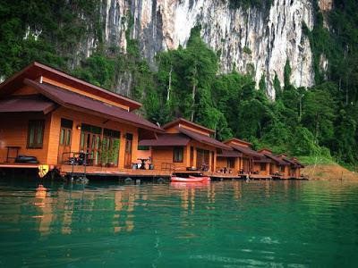 Khách sạn nổi được ví như "tiên cảnh" ở Thái Lan