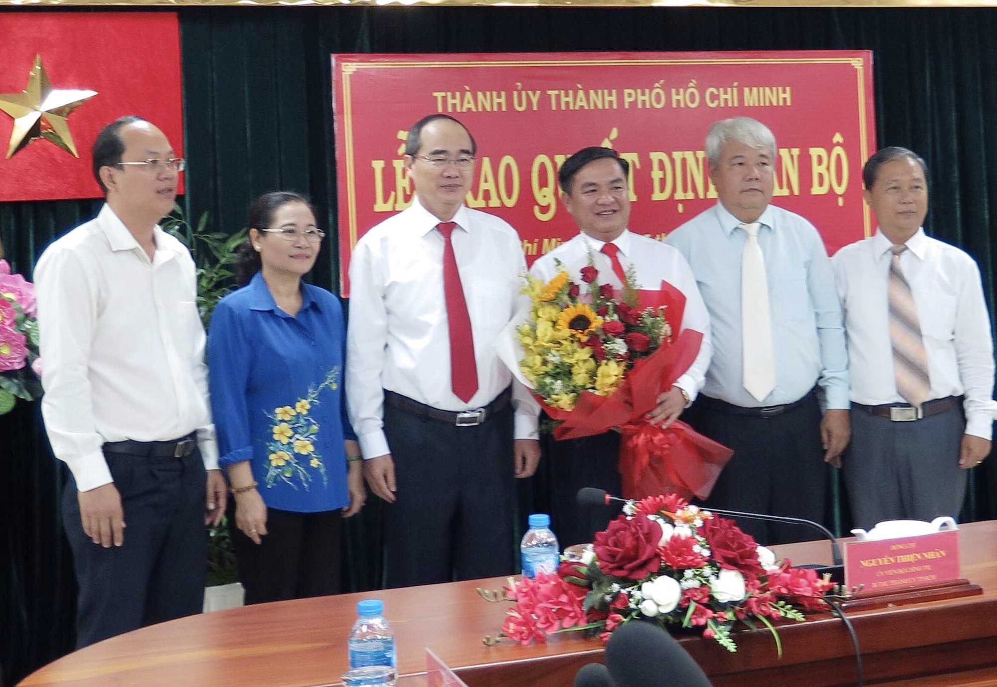 Ông Trần Trọng Tuấn giữ chức Bí thư Quận ủy quận 3 - Ảnh 1.