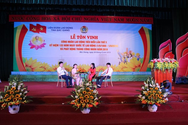 Bắc Giang: T&ocirc;n vinh 133 c&ocirc;ng nh&acirc;n ti&ecirc;u biểu - Ảnh 1.