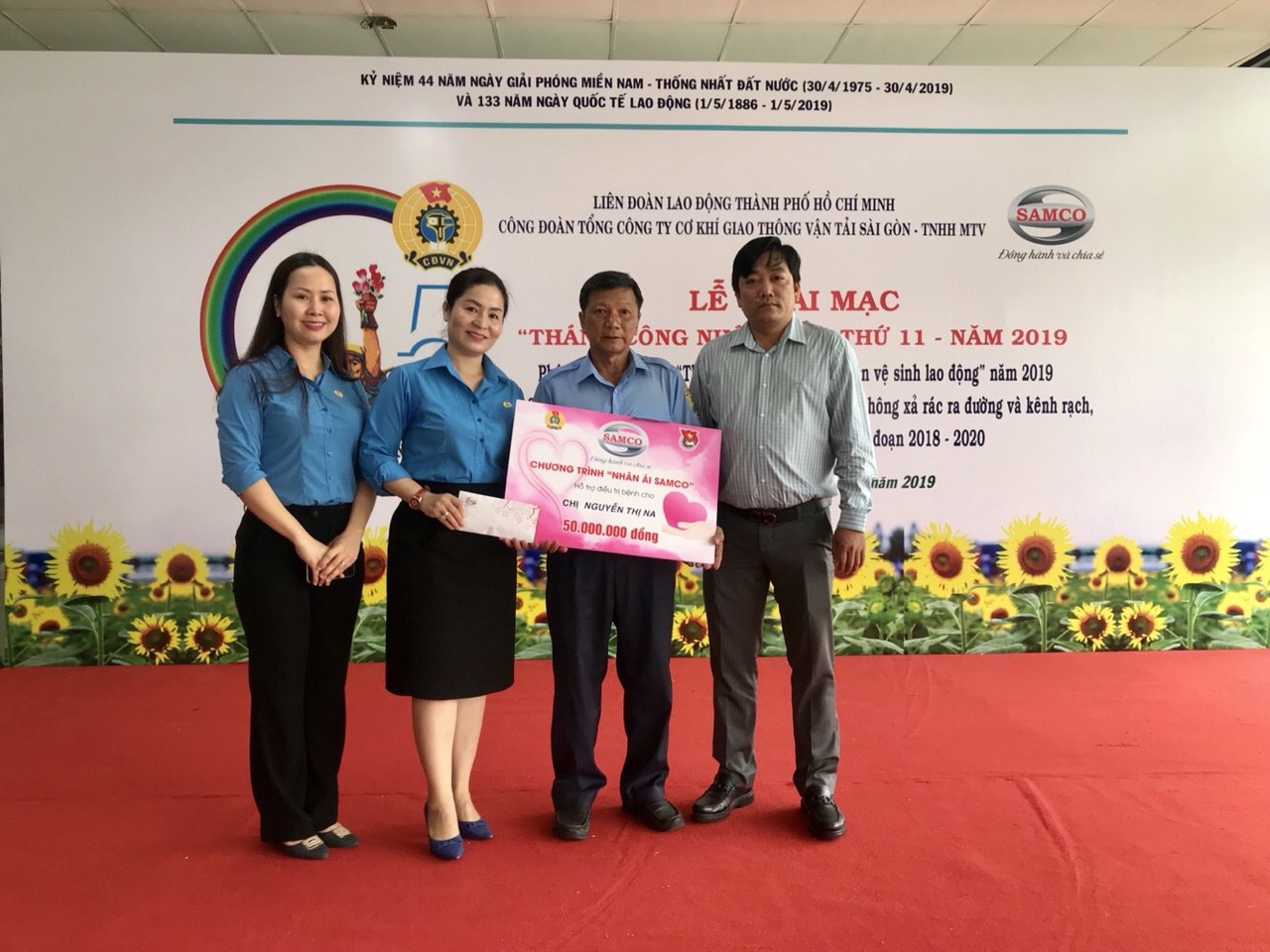 C&ocirc;ng đo&agrave;n SAMCO tưng bừng khai mạc Th&aacute;ng C&ocirc;ng nh&acirc;n - Ảnh 4.