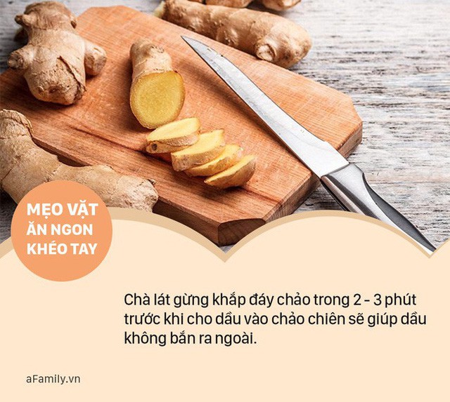 6 mẹo vặt khi chi&ecirc;n r&aacute;n thực phẩm kh&ocirc;ng bị bắn dầu ra ngo&agrave;i - Ảnh 2.