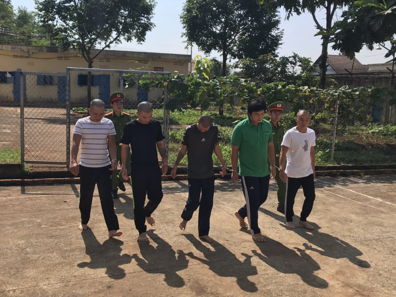 Bắt quả tang nh&oacute;m c&ocirc;n đồ đ&ograve;i tiền bảo k&ecirc; thu mua sầu ri&ecirc;ng - Ảnh 3.