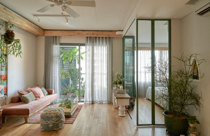 Căn hộ ở TP HCM nh&igrave;n g&oacute;c n&agrave;o cũng như đang ngắm tranh - Ảnh 4.