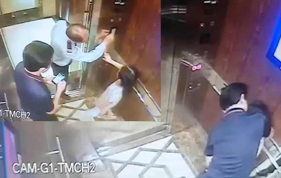 Người ôm hôn bé gái trong thang máy từng công tác trong ngành luật