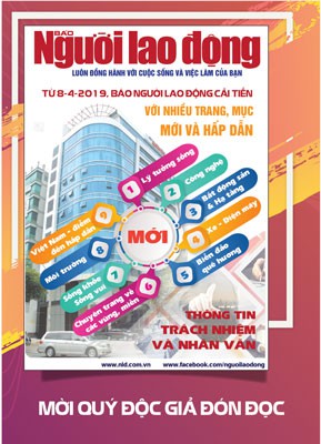 Từ 8-4, B&aacute;o Người Lao Động đổi mới mạnh mẽ - Ảnh 1.