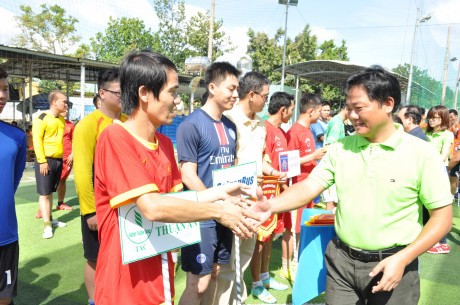 Công ty CP THỂ THAO NGÔI SAO GERU: Nỗ lực cải thiện môi trường làm việc - Ảnh 1.
