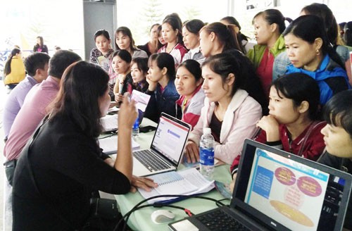 Thanh H&oacute;a: Vận động người lao động gia nhập C&ocirc;ng đo&agrave;n - Ảnh 1.