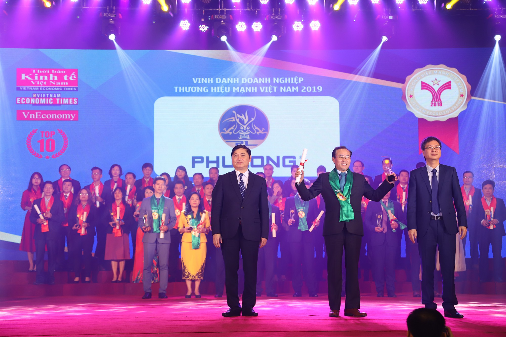 Phú Long được vinh danh top 10 thương hiệu mạnh của Việt Nam 2018
