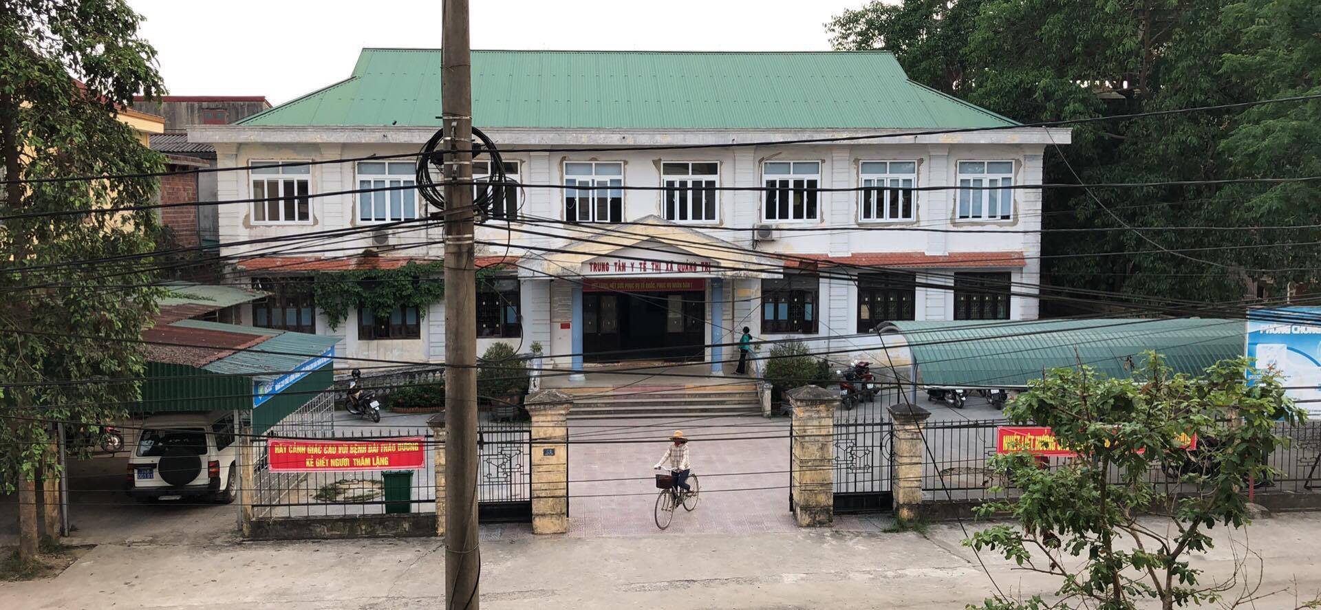 Xe ôtô biển xanh của trung tâm y tế biến mất bất thường