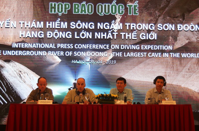 Phát hiện mới về hệ thống hang ngầm sâu hơn mực nước biển ở Sơn Đoòng - Ảnh 1.