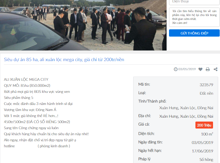 Đồng Nai cảnh b&aacute;o về dự &aacute;n của Alibaba ở huyện Xu&acirc;n Lộc - Ảnh 2.